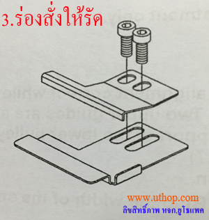 ร่องสั่งให้เครื่องรัดกล่องรัด